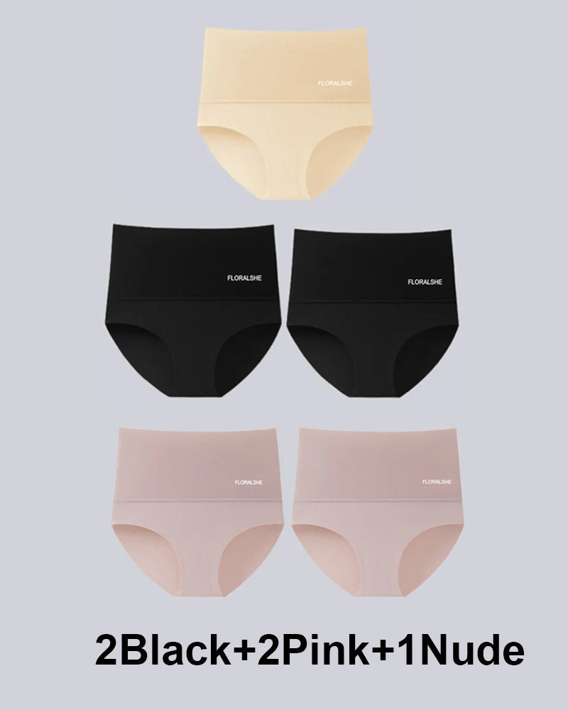 Pack de 5 Calzones de Tiro Alto con Control Abdominal
