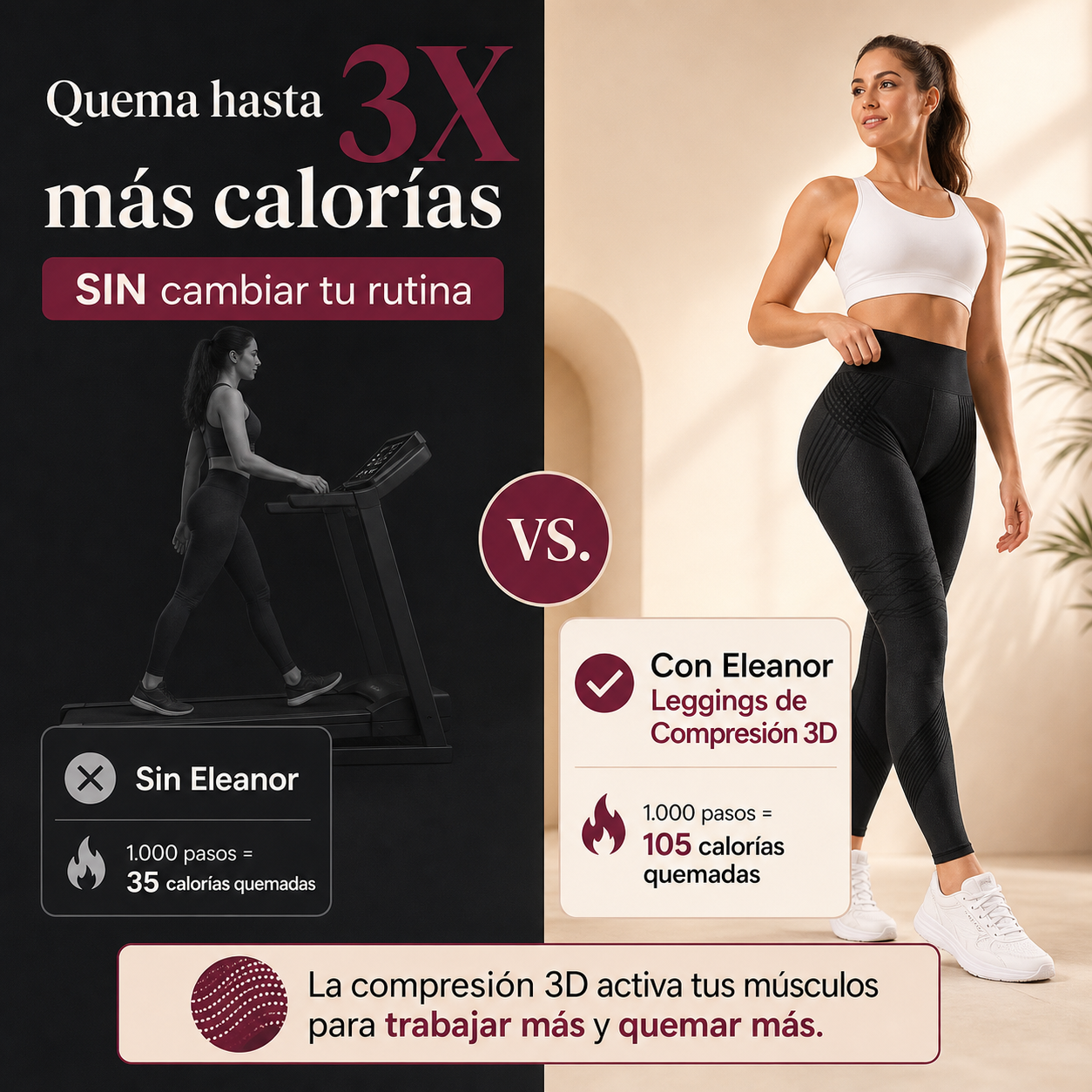 Leggings 3D Modeladoras
