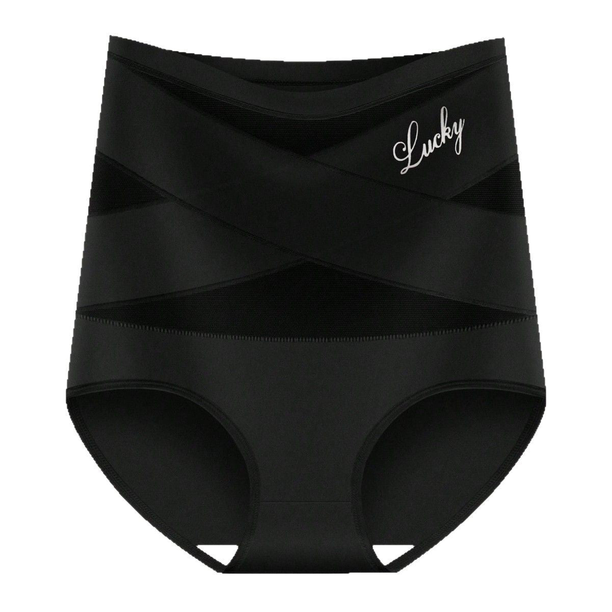 Pack de Calzones de Tiro Alto con Malla, Control Abdominal y Realce