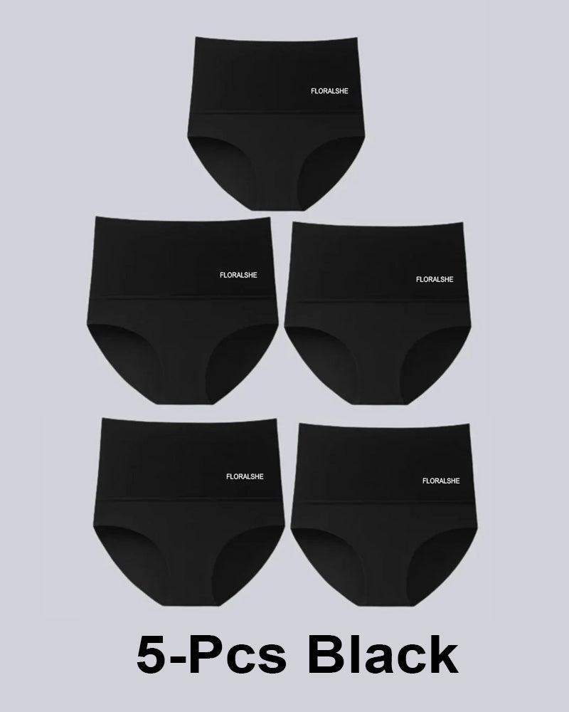 Pack de 5 Calzones de Tiro Alto con Control Abdominal