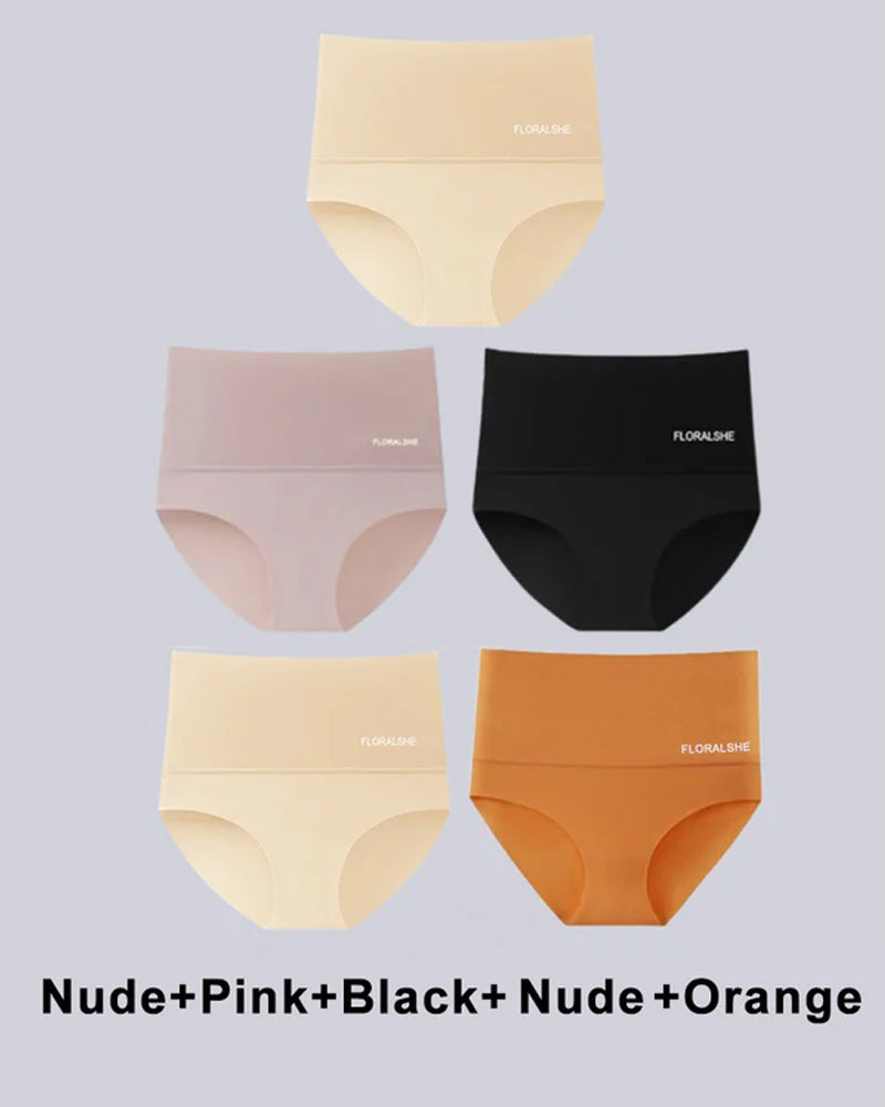 Pack de 5 Calzones de Tiro Alto con Control Abdominal