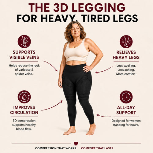 The Heavy-Leg Reverser™ 3D Compression Legging