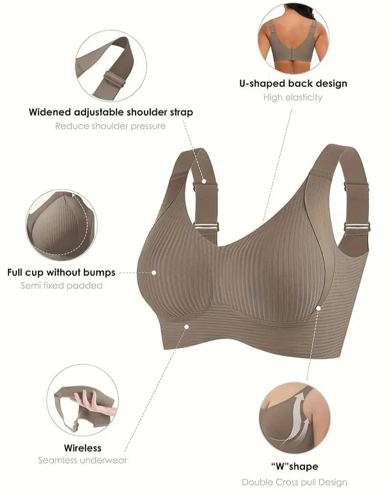 Brasier Inalámbrico Ajustable de Color Sólido