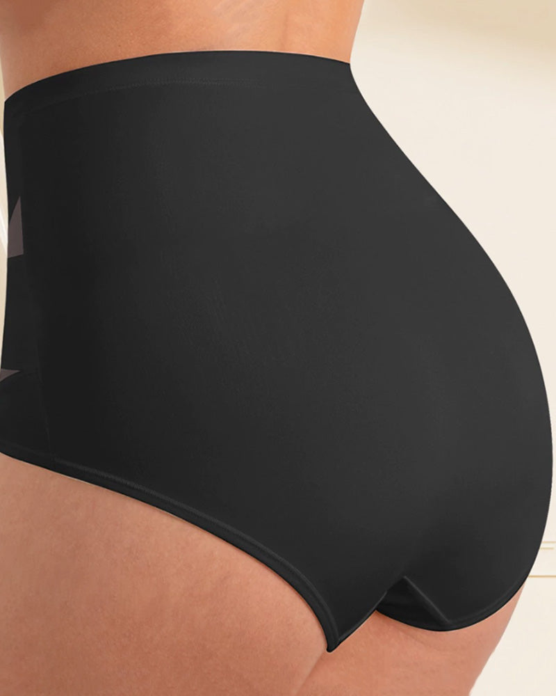 Pack de Calzones de Tiro Alto con Malla, Control Abdominal y Realce