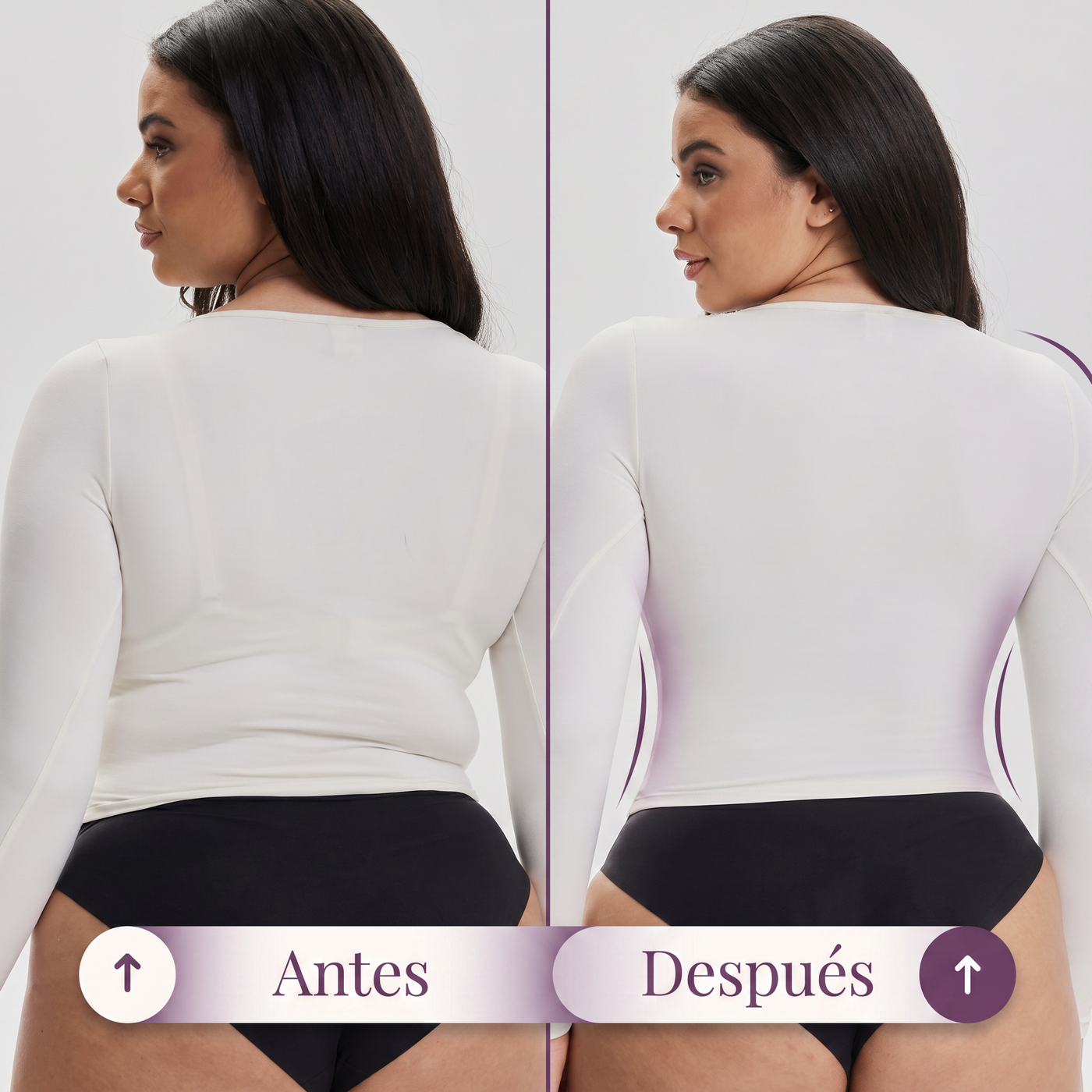 Espalda más lisa