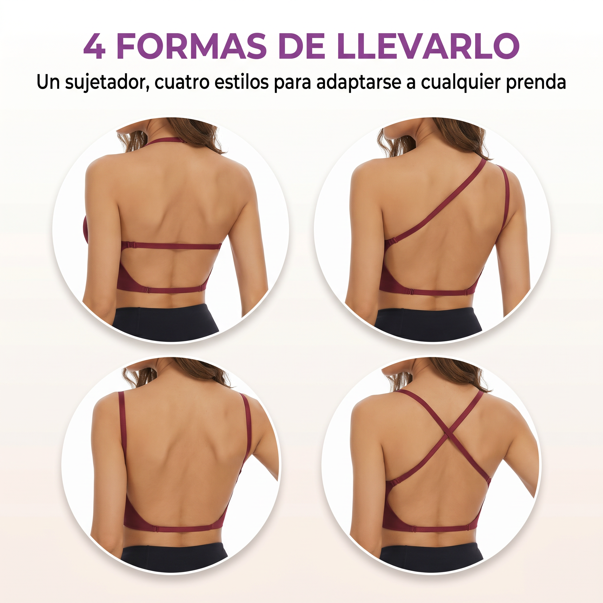 Brasier Push-Up Invisible