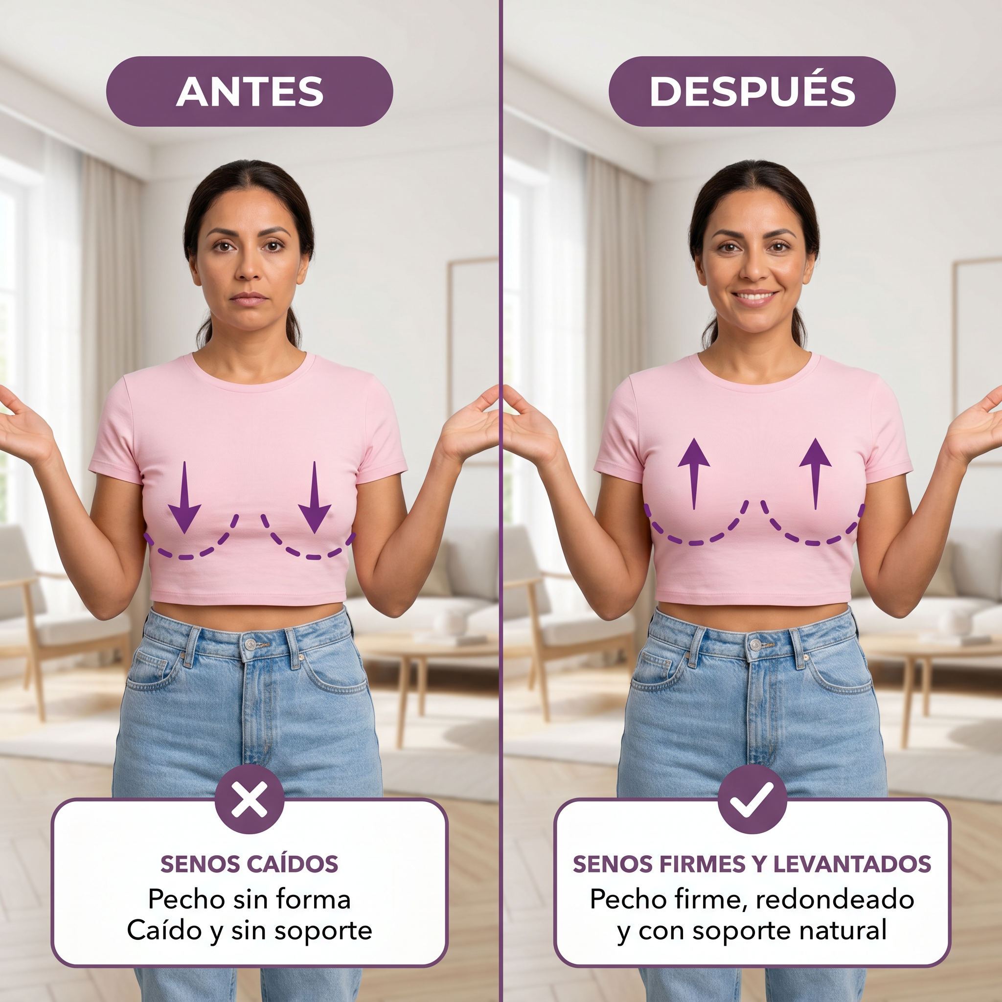 Brasier Push-Up Invisible